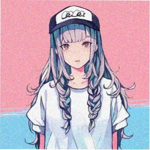 读者阿茶与老周头像